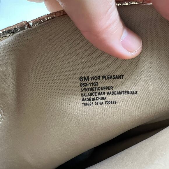 Worthington Womens Pleasant Stiletto Heel Dress Boots Gold Size 6 - Picture 6 of 10